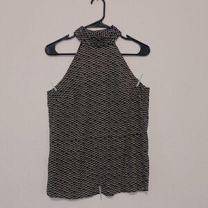 Fun Pattern Halter Top